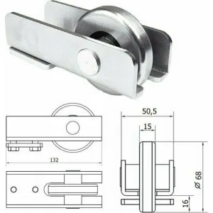 CAME S-500 KIT комплект фурнитуры для откатных ворот до 500 кг (КАМЕ) CAME S-500 KIT комплект фурнитуры для откатных ворот до 500 кг (КАМЕ)