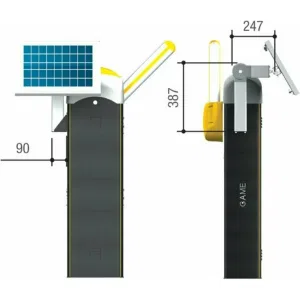 Тумба дорожного шлагбаума G2080 CAME 001G2080Z (КАМЕ) Тумба дорожного шлагбаума G2080 CAME 001G2080Z (КАМЕ)