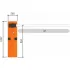 Тумба шлагбаума из оцинкованной и окрашенной стали для правостороннего монтажа, класс защиты IP54 CAME 001G3750_DX (КАМЕ) Тумба шлагбаума из оцинкованной и окрашенной стали для правостороннего монтажа, класс защиты IP54 CAME 001G3750_DX (КАМЕ)