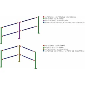 Стойка с крепежным фланцем и накладкой CAME 001PSTRVX8F (КАМЕ) Стойка с крепежным фланцем и накладкой CAME 001PSTRVX8F (КАМЕ)