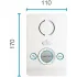 Абонентское устройство hands-free PERLA белый лёд PEC BI 60540010 (КАМЕ) Абонентское устройство hands-free PERLA белый лёд PEC BI 60540010 (КАМЕ)