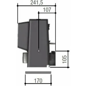Привод 230 В для откатных ворот CAME BX608AGS 801MS-0050 (КАМЕ) Привод 230 В для откатных ворот CAME BX608AGS 801MS-0050 (КАМЕ)