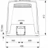 Привод 36 В для откатных ворот BKV25AGE PLUS CAME 801MS-0370 (КАМЕ) Привод 36 В для откатных ворот BKV25AGE PLUS CAME 801MS-0370 (КАМЕ)