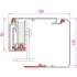 Автоматика для одностворчатой раздвижной двери, ширина прохода до 1225 мм CAME FLUO-SLE STANDARD EMERGENCY, короб 2600 мм 818SL-0012 (КАМЕ) Автоматика для одностворчатой раздвижной двери, ширина прохода до 1225 мм CAME FLUO-SLE STANDARD EMERGENCY, короб 2600 мм 818SL-0012 (КАМЕ)