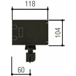 Автоматика для одностворчатой распашной двери CAME FLUO-SW3, короб 463 мм 818SW-0020 (КАМЕ) Автоматика для одностворчатой распашной двери CAME FLUO-SW3, короб 463 мм 818SW-0020 (КАМЕ)