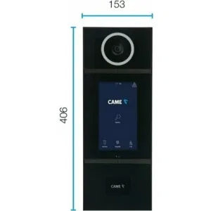 Вызывная панель со сплошной стеклянной поверхностью XVP F- IP CAME 840AA-0020 (КАМЕ) Вызывная панель со сплошной стеклянной поверхностью XVP F- IP CAME 840AA-0020 (КАМЕ)