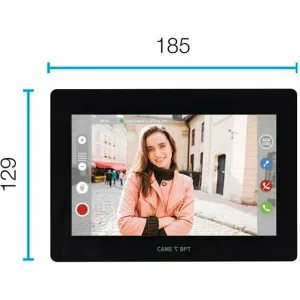 Абонентское устройство XTS 7 BK WIFI CAME 840CH-0040 (КАМЕ) Абонентское устройство XTS 7 BK WIFI CAME 840CH-0040 (КАМЕ)