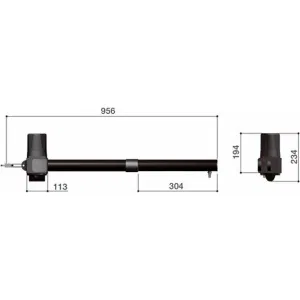 Комплект автоматики для двухстворчатых распашных ворот KR310 RC combo KIT CAME KR310 RC KIT (КАМЕ) Комплект автоматики для двухстворчатых распашных ворот KR310 RC combo KIT CAME KR310 RC KIT (КАМЕ)