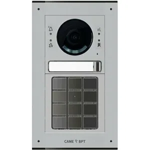 Вызывная IP-видеопанель MTM с 1 кнопкой, кодонаборной клавиатурой, 2 модуля, цвет серый CAME MTM-R15 (КАМЕ) Вызывная IP-видеопанель MTM с 1 кнопкой, кодонаборной клавиатурой, 2 модуля, цвет серый CAME MTM-R15 (КАМЕ)